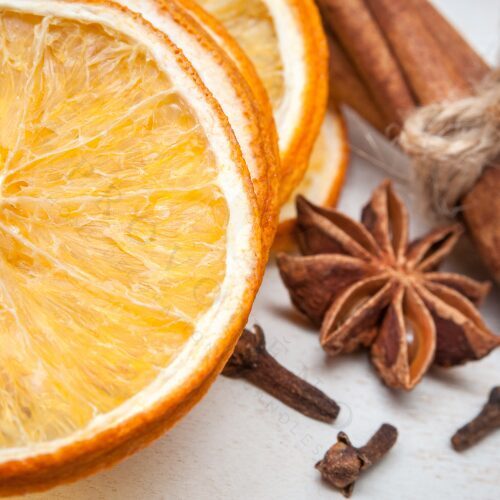 Čajové svíčky POMERANČ & SKOŘICE