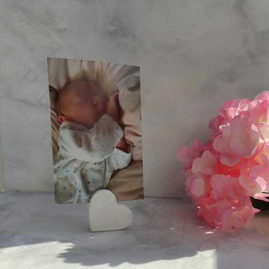 Stojánek na fotku srdce