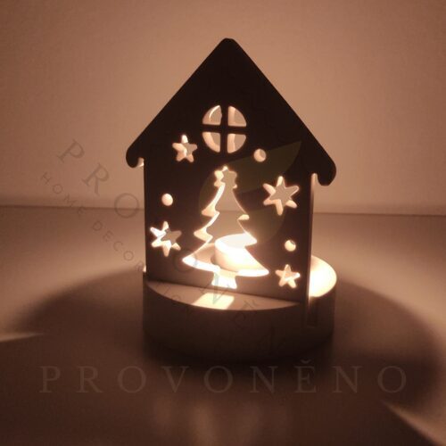 Svícen domeček se stromečkem