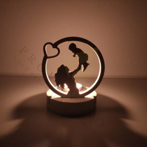 Svícen maminka a miminko