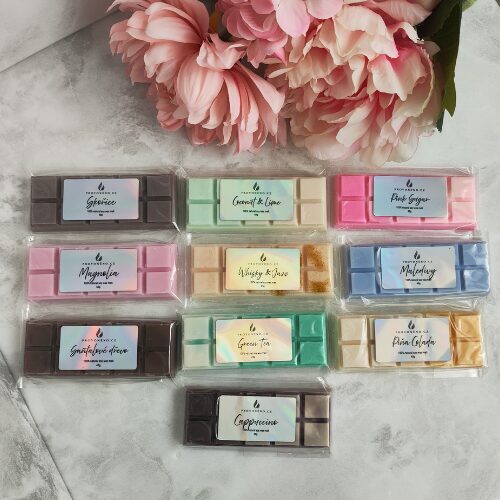 Vonné vosky tabulky 