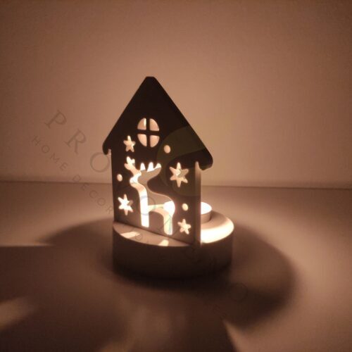 Svícen domeček se sobem