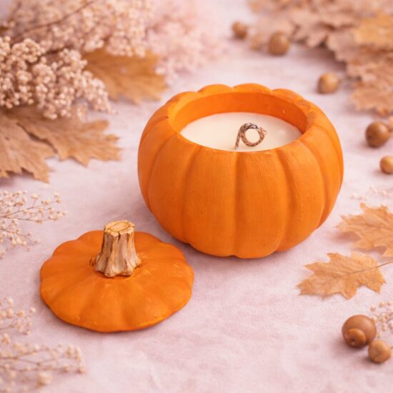 Dýňová sojová svíčka 