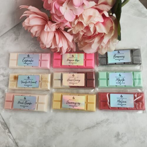 Vonné vosky tabulky 